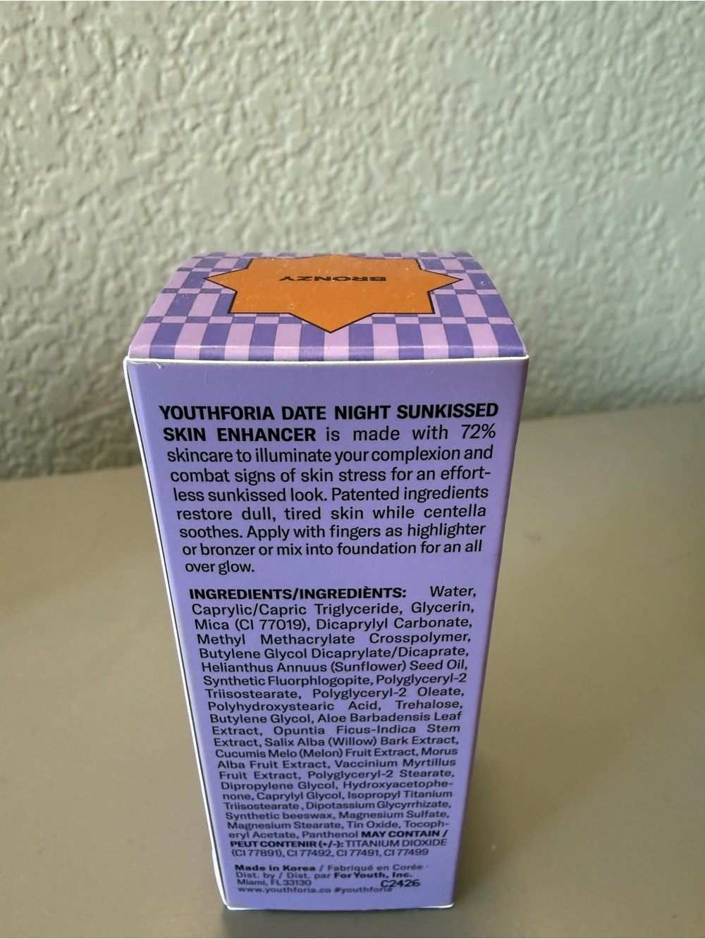 NIB Youthforia Date Night Sunkissed Liquid Skin Enhancer Bronzy 0.5oz Full Size - Picture 7 of 9